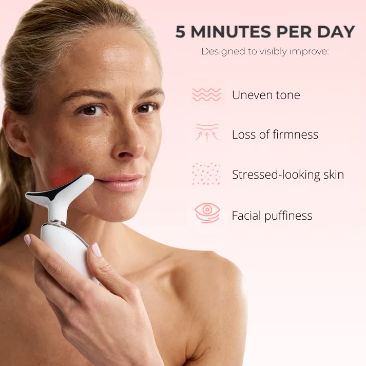 GlowSculpt™ LED Facial Sculpting Massager